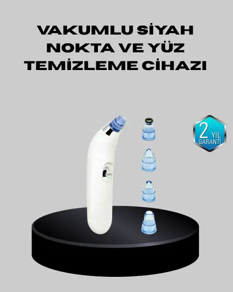 5 Kademeli Vakumlu Gözenek Tezleyici – Su Geçirmez ve Taşınabilir Siyah Nokta Cihazı