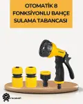 8 Modlu Bahçe Sulama Tabancası Seti Bitki Çiçek Araç Tezleme-1