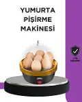 7 Yumurta Kapasiteli Buharlı Yumurta Pişirme Cihazı Sesli Uyarılı-1