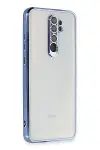 Xiao Red Note 8 Pro Kılıf Razer Lensli Silikon - Açık Mavi-1