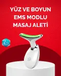 USB Şarjlı LED Işık Terapili Yüz Boyun Bakım Cihazı-1