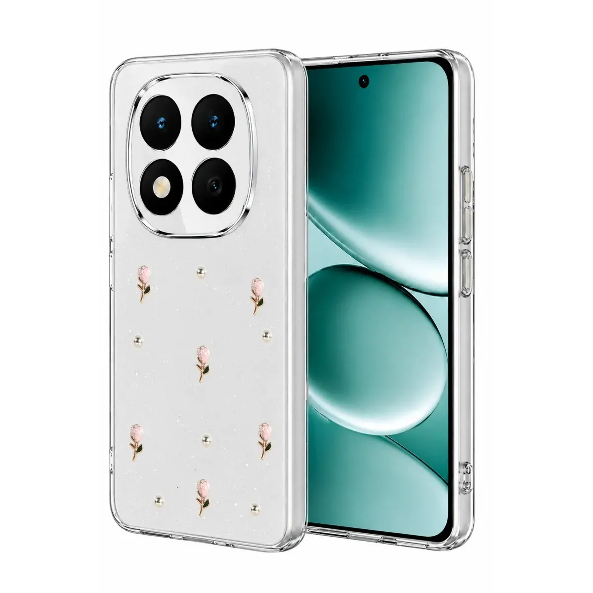 Xiao Red Note 15 Pro Plus 5g Fiyonk Desenli Kapak - Desen 6