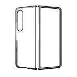 Samsung Galaxy Z Fold 4 Kılıf Fold Element Kapak - Siyah-3
