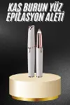 Kaş Bıyık Tüy Epilasyon Aleti Pilli Yüz Kaş Epilatör Kıl Tüy Alma Epilasyon-1
