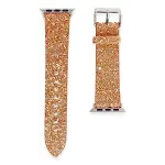 Apple Watch 38mm Starry Taşlı Kordon - Pudra-3