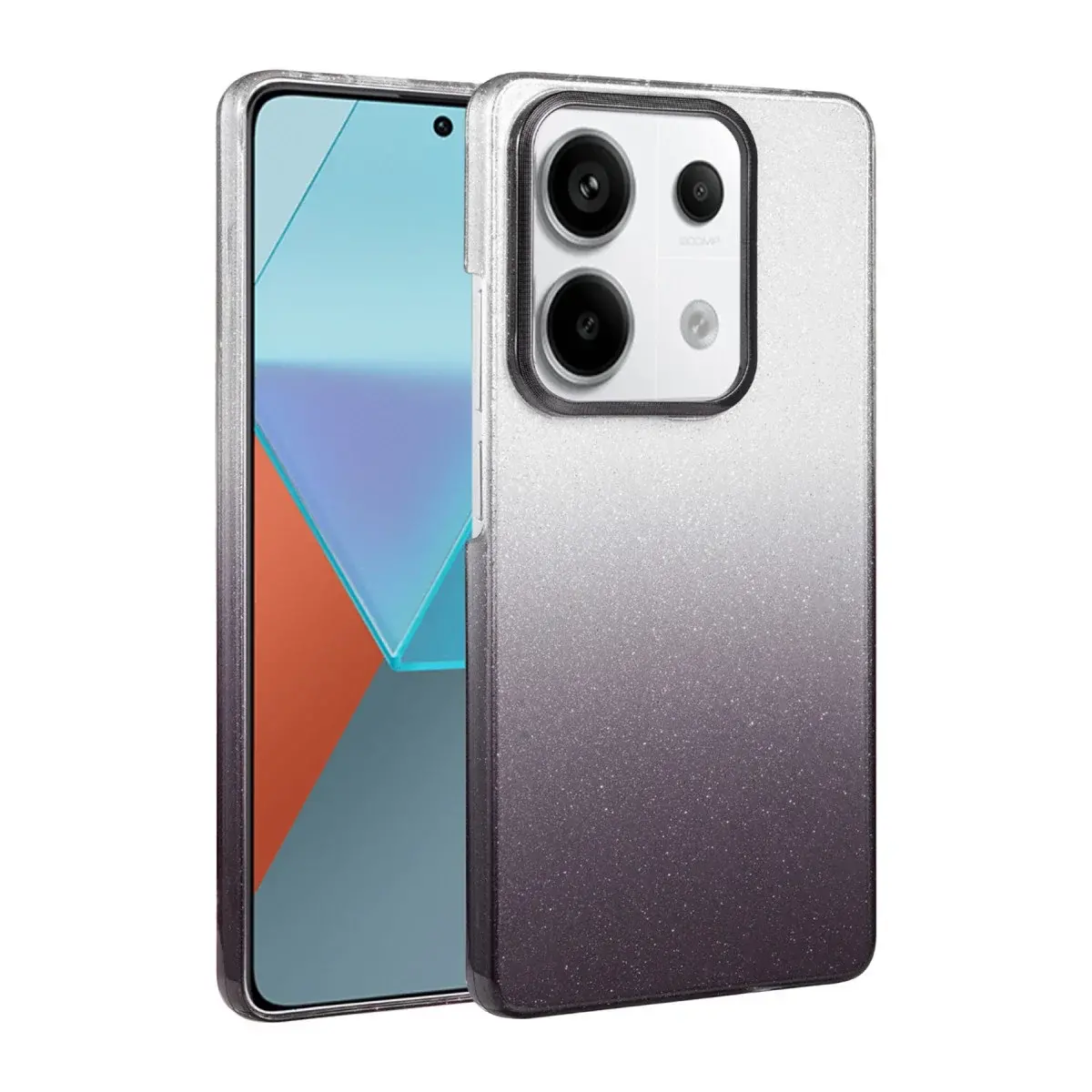 Xiao Red Note 13 Pro 4g Glossy Kapak - Siyah