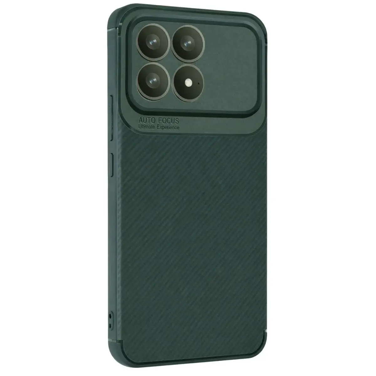 Xiao Poco F8 Pro Auto Focus Karbon Kapak - Koyu Yeşil