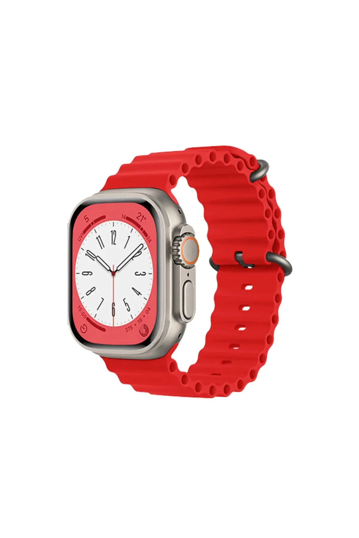 Apple Watch 38mm Ocean Kordon - Kırmızı