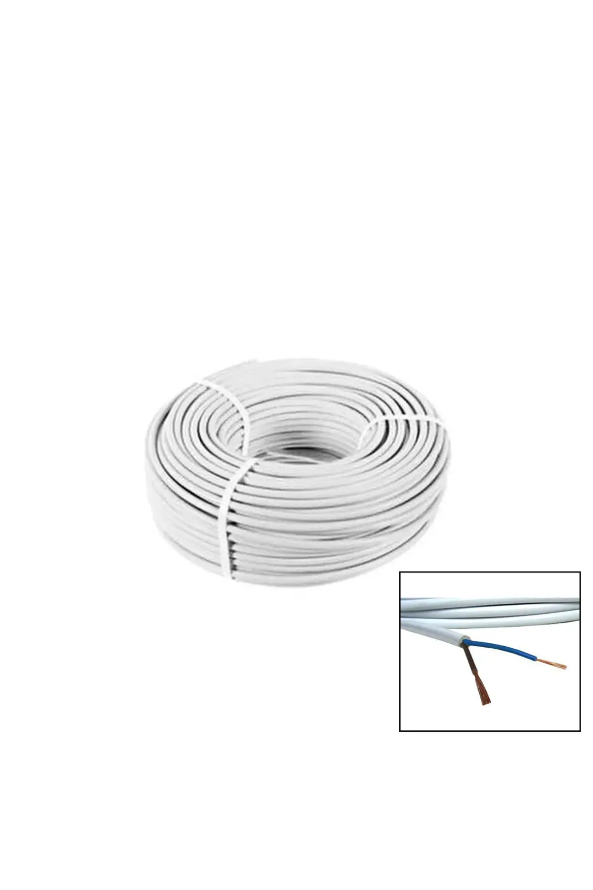 2x1.5MM TTR KABLO 100MT CCA KABLO H05 W-F