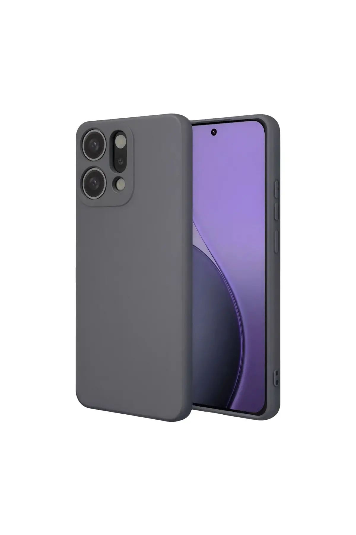Oppo Reno 14 First Silikon - Gri