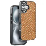 Venco Apple İphone 16 Viper Kapak - Kahverengi-1