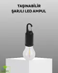 Şarjlı Kancalı LED Lamba – Kamp, Balkon ve Acil Durum Işığı-1