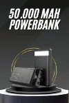 50.000 Mah Led Dijital Göstergeli USB Çıkışı Powerbank-1