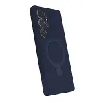 Samsung Galaxy S24 Ultra Regal Magsafe Standlı Kapak - Lacivert-2