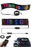Cama Yapışan En Büyük Boy Telefon Kontrollü Led Ekran Digital Araba Yazısı-1