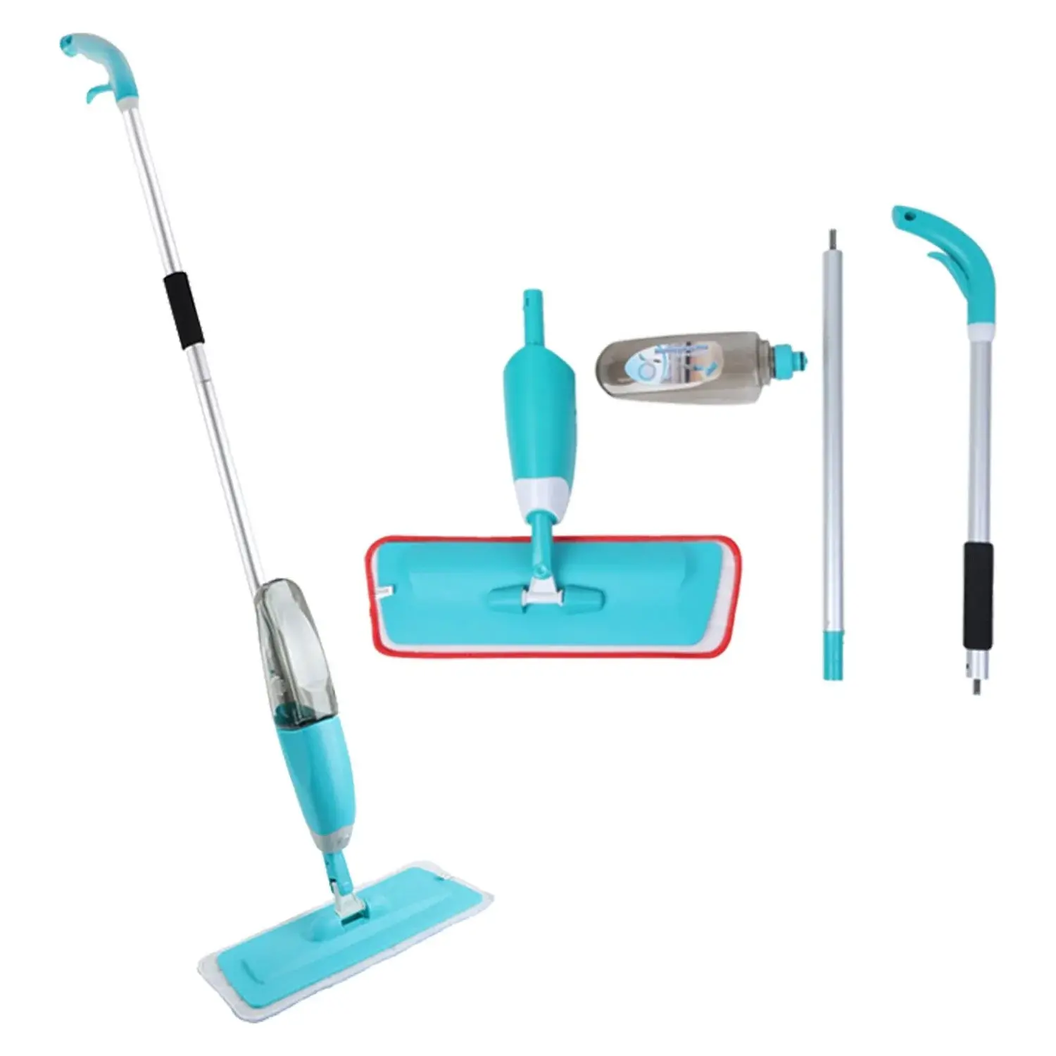 Sprey Mop Tezlik Seti 1 Yedek Mop Bez