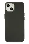 Apple iPhone 14 Plus Kılıf Asya Deri Silikon - Koyu Yeşil-1