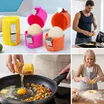 Hijyenik Pratik Yumurta Kırıcı – Tek Hamlede Kolay Yumurta Kırma Aparatı ve Mutfak Yardımcısı-5
