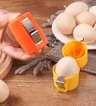 Hijyenik Pratik Yumurta Kırıcı – Tek Hamlede Kolay Yumurta Kırma Aparatı ve Mutfak Yardımcısı-1