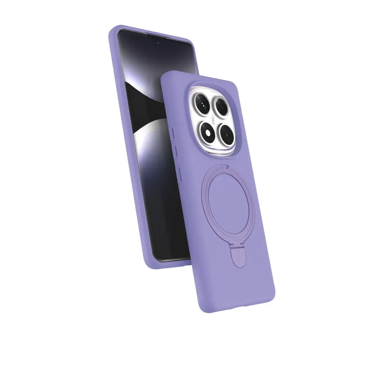 Xiao Red Note 14 Pro 5g Regal Magsafe Standlı Kapak - Lila