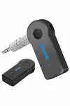 Tüm Cihazlara Uyumlu Bluetooth Aux Araç Kiti Siyah-3