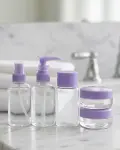 Seyahat İçin 5’li Şeffaf Kozmetik Şişe Seti 30 ml-1