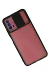 Xiao Red 9T Kılıf Palm Buzlu Kamera Sürgülü Silikon - Siyah-2