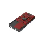 Xiao Poco M4 Pro 4g Kılıf Pars Lens Yüzüklü Silikon - Kırmızı-4