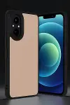 Realme 12 Lite Kılıf Aras Deri Kapak - Pudra-2