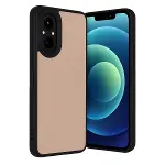 Realme 12 Lite Kılıf Aras Deri Kapak - Pudra-3