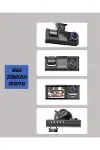 TA-01 LCD Ekranlı Gece Görüşlü Araç Kamerası-4