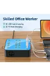 40 Portlu 400w Hızlı Şarj İstasyonu 20x Usb + 20x Type-c Pd Çıkışlı Şarj Cihazı-2