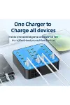 40 Portlu 400w Hızlı Şarj İstasyonu 20x Usb + 20x Type-c Pd Çıkışlı Şarj Cihazı-3