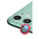 Apple iPhone 11 Raze Metal Kamera Lens - Kırmızı-3