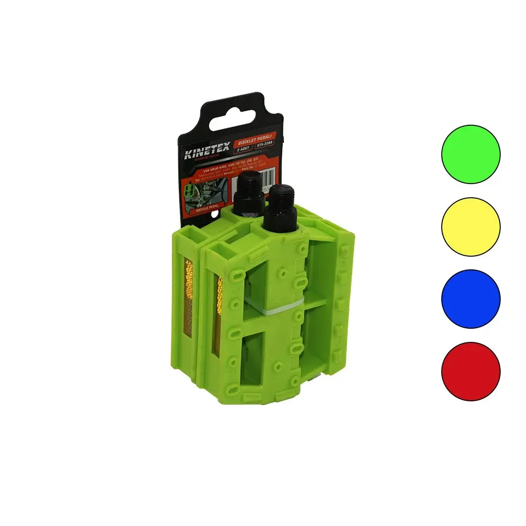 2PCS BÜYÜK=9.8X8.4CM Bisiklet Pedalı Yan Reflektörlü