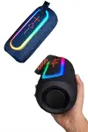 Bluetooth Hoparlör USB Şarjlı Uzun Pil Ömrü Android ve İOS Uyumlu Renkli-4