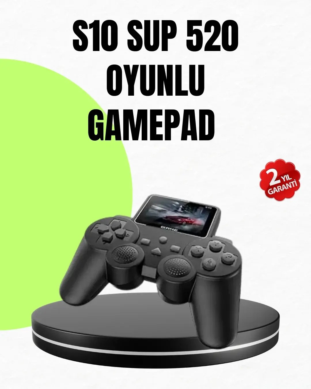 2025 S10 Gamepad 520 Oyunlu HD TV Bağlantılı A Kalite Atari