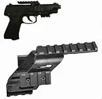 İçin Polimer Naylon Fener, Lazer Üst Ray 22mm-3