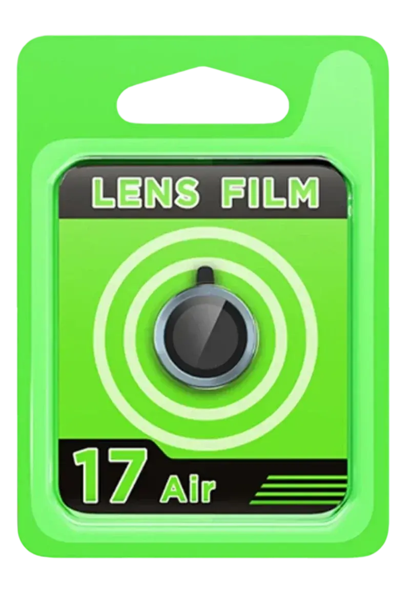 Apple iPhone 17 Air Raze Metal Kamera Lens - Mavi