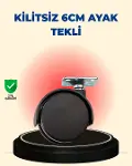 Masa ve Sehpa İçin 6 cm Kilitsiz Ayak Tekli-1