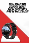 Akıllı Saat 3 Kordon Akıllı Saat Android ve İOS Uyumlu Uzun Ömürlü Titreşimli-1