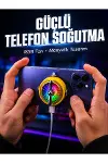 Mobil Oyuncular İçin RGB Işıklı Telefon Soğutucu-1