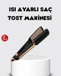 Tost Model Saç Şekillendirici DEMPOWER DP-134 360° Döner Kablolu-1