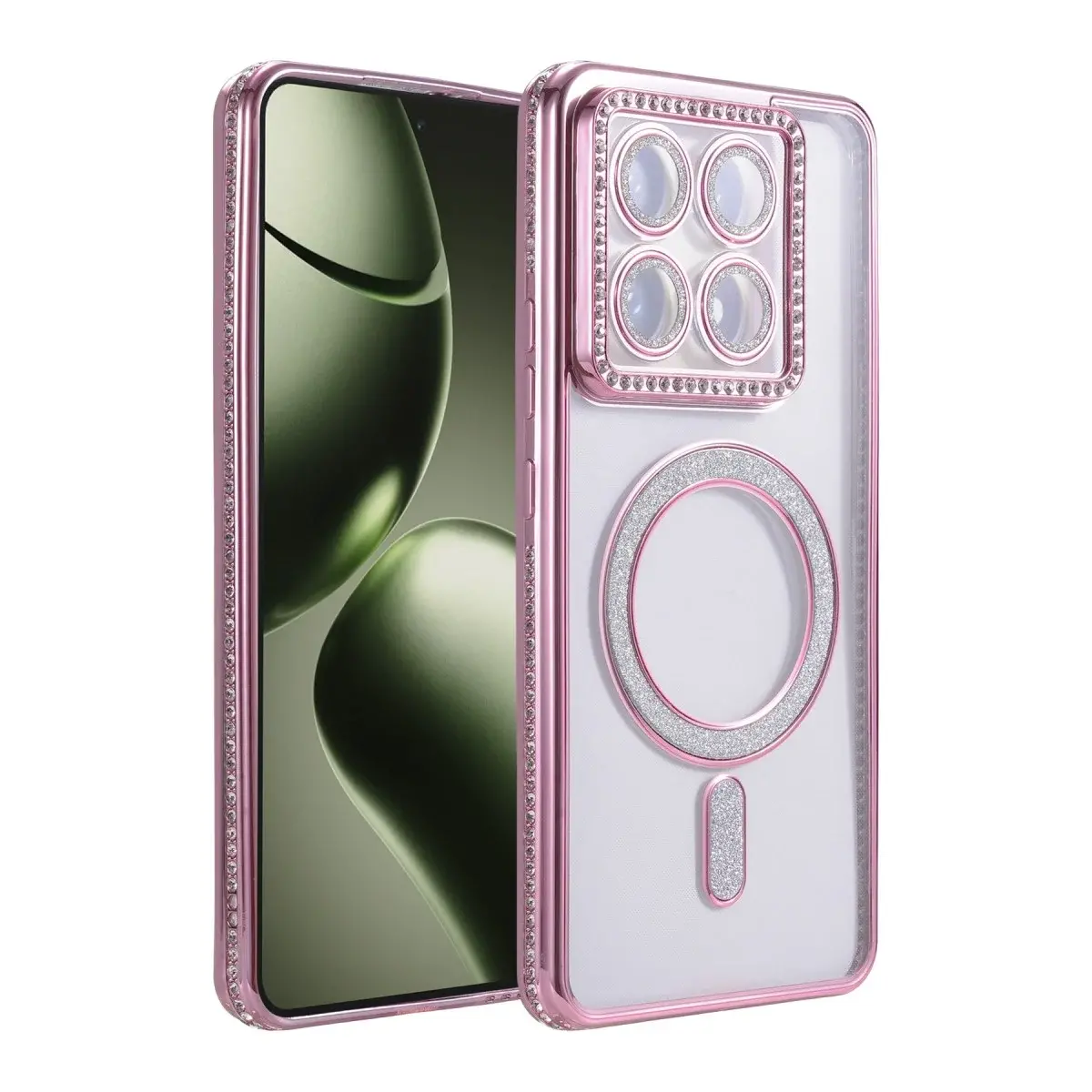 Xiao 14t Pro Joke Simli Magneticsafe Kılıf - Pembe