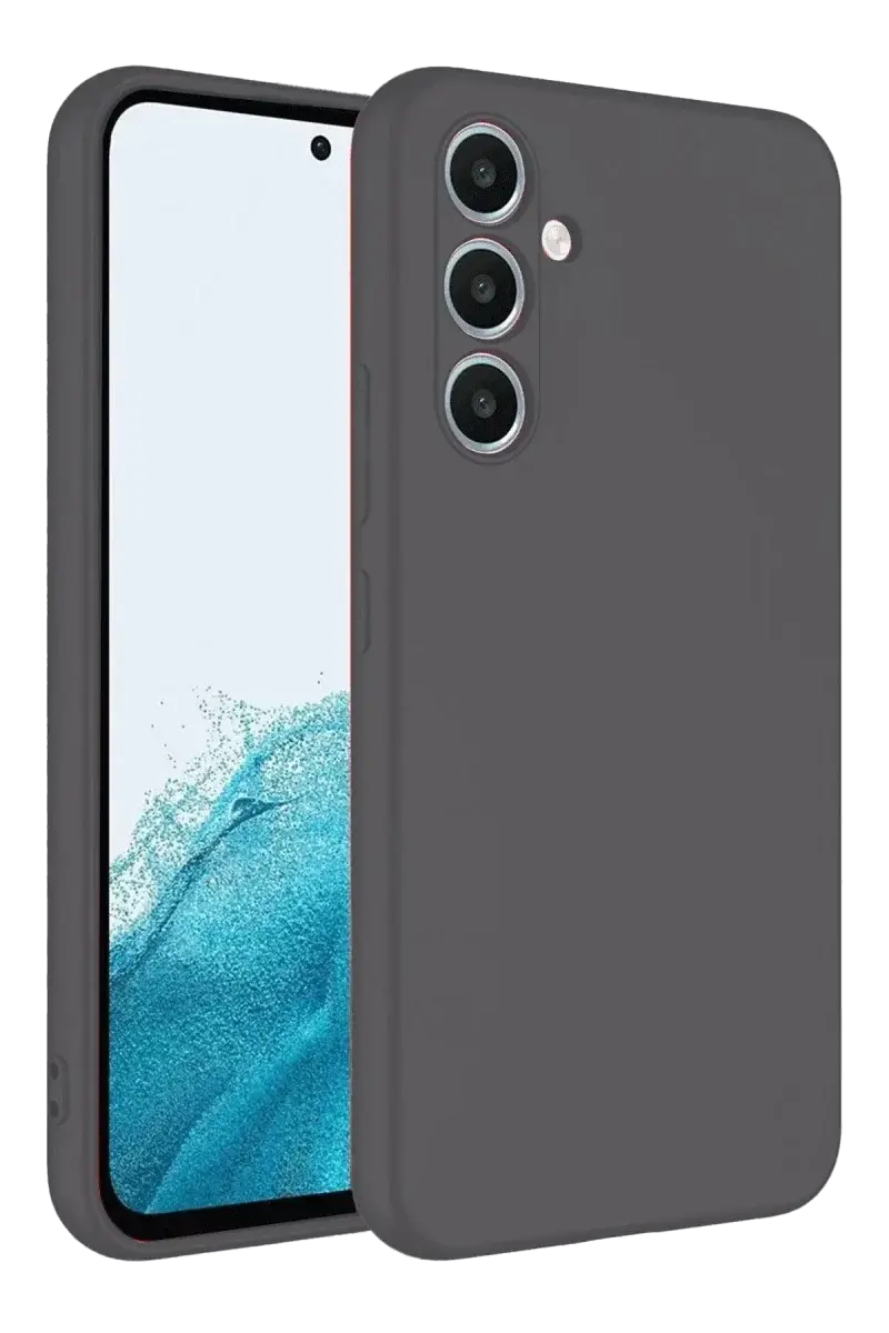 Samsung Galaxy A16 5G Kılıf First Silikon - Gri
