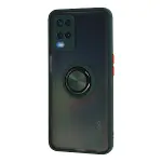 Oppo A54 4g Kılıf Montreal Yüzüklü Silikon Kapak - Yeşil-2