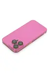 Apple iPhone 14 Pro Kılıf Armada Lensli Kapak - Pembe-3
