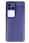 Vivo V30 5G Kılıf Auto Focus Kapak - Lacivert-2