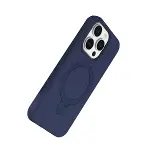 Apple İphone 15 Pro Max Regal Magsafe Standlı Kapak - Lacivert-3