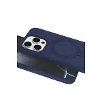 Apple İphone 15 Pro Max Regal Magsafe Standlı Kapak - Lacivert-4